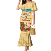 Aloha Hawaii Mele Kalikimaka Mermaid Dress Beachy Funny Santa Hawaiian Lei - Polynesian Pride