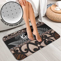 Kia Ora New Zealand Bathroom Set Aotearoa Proud Maori Silver Fern - Polynesian Pride