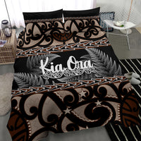 Kia Ora New Zealand Bedding Set Aotearoa Proud Maori With Silver Fern LT14 - Polynesian Pride