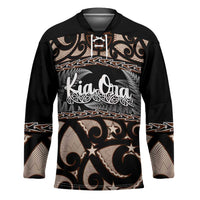Kia Ora New Zealand Hockey Jersey Aotearoa Proud Maori Silver Fern - Polynesian Pride