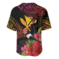 Hawaii Iwa Bird Baseball Jersey Great Frigatebird Kanaka Tropical Hippie Style LT14 - Polynesian Pride