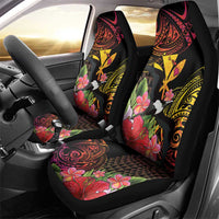 Hawaii Iwa Bird Car Seat Cover Great Frigatebird Kanaka Tropical Hippie Style - Polynesian Pride