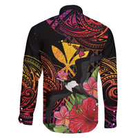 Hawaii Iwa Bird Family Matching Tank Maxi Dress and Hawaiian Shirt Great Frigatebird Kanaka Tropical Hippie Style - Polynesian Pride