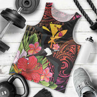 Hawaii Iwa Bird Men Tank Top Great Frigatebird Kanaka Tropical Hippie Style LT14 - Polynesian Pride