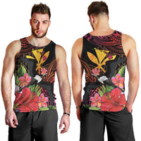 Hawaii Iwa Bird Men Tank Top Great Frigatebird Kanaka Tropical Hippie Style LT14 - Polynesian Pride