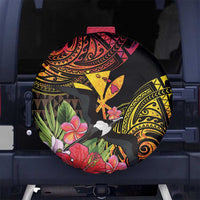 Hawaii Iwa Bird Spare Tire Cover Great Frigatebird Kanaka Tropical Hippie Style - Polynesian Pride