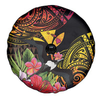 Hawaii Iwa Bird Spare Tire Cover Great Frigatebird Kanaka Tropical Hippie Style - Polynesian Pride