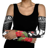 Hawaii Iwa Bird Arm Sleeves Great Frigatebird Kanaka Tropical Flowers LT14 - Polynesian Pride