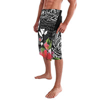Hawaii Iwa Bird Lavalava Great Frigatebird Kanaka Tropical Flowers - Polynesian Pride