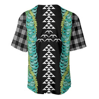 Black Palaka Hawaii Iwa Bird Baseball Jersey Hawaiian Kakau Jade Vine Lei LT14 - Polynesian Pride