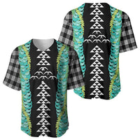Black Palaka Hawaii Iwa Bird Baseball Jersey Hawaiian Kakau Jade Vine Lei LT14 - Polynesian Pride