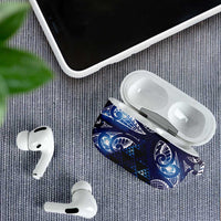 Matariki New Zealand AirPods Case NZ Niho Taniwha Maori New Year Blue Galaxy LT14 - Polynesian Pride