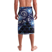 Matariki New Zealand Lavalava NZ Niho Taniwha Maori New Year Blue Galaxy LT14 - Polynesian Pride
