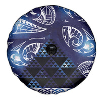 Matariki New Zealand Spare Tire Cover NZ Niho Taniwha Maori New Year Blue Galaxy LT14 - Polynesian Pride