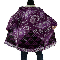 Matariki New Zealand Cloak NZ Niho Taniwha Maori New Year Purple Galaxy