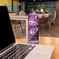 Matariki New Zealand Skinny Tumbler NZ Niho Taniwha Maori New Year Purple Galaxy