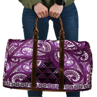 Matariki New Zealand Travel Bag NZ Niho Taniwha Maori New Year Purple Galaxy