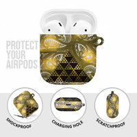 Matariki New Zealand AirPods Case NZ Niho Taniwha Maori New Year Yellow Galaxy