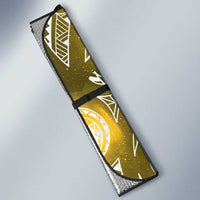 Matariki New Zealand Auto Sun Shade NZ Niho Taniwha Maori New Year Yellow Galaxy LT14 - Polynesian Pride