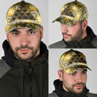 Matariki New Zealand Classic Cap NZ Niho Taniwha Maori New Year Yellow Galaxy LT14 - Polynesian Pride