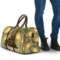 Matariki New Zealand Travel Bag NZ Niho Taniwha Maori New Year Yellow Galaxy