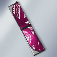 Matariki New Zealand Auto Sun Shade NZ Niho Taniwha Maori New Year Pink Galaxy LT14 - Polynesian Pride