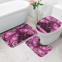 Matariki New Zealand Bathroom Set NZ Niho Taniwha Maori New Year Pink Galaxy LT14 - Polynesian Pride