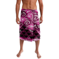Matariki New Zealand Lavalava NZ Niho Taniwha Maori New Year Pink Galaxy LT14 Pink - Polynesian Pride