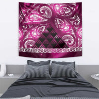 Matariki New Zealand Tapestry NZ Niho Taniwha Maori New Year Pink Galaxy LT14 - Polynesian Pride