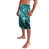 Matariki New Zealand Lavalava NZ Niho Taniwha Maori New Year Cyan Galaxy LT14 - Polynesian Pride