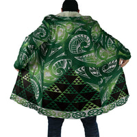 Matariki New Zealand Cloak NZ Niho Taniwha Maori New Year Green Galaxy LT14 - Polynesian Pride