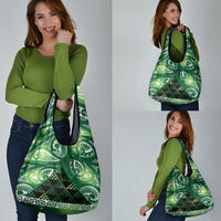 Matariki New Zealand Grocery Bag NZ Niho Taniwha Maori New Year Green Galaxy LT14 - Polynesian Pride