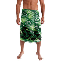 Matariki New Zealand Lavalava NZ Niho Taniwha Maori New Year Green Galaxy LT14 Green - Polynesian Pride