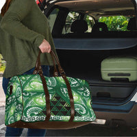 Matariki New Zealand Travel Bag NZ Niho Taniwha Maori New Year Green Galaxy