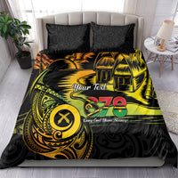 Personalised Vanuatu 678 Bedding Set Proud To Be A Ni-Van LT14 - Polynesian Pride