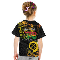 Personalised Vanuatu 678 Kid T Shirt Proud To Be A Ni-Van