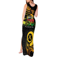 Personalised Vanuatu 678 Tank Maxi Dress Proud To Be A Ni-Van LT14 - Polynesian Pride