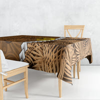 Vanuatu Coconut Crab Tablecloth Ni-Van Tropical Leaves With Sand Drawing Art LT14 - Polynesian Pride