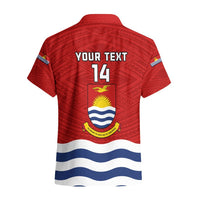Personalised Kiribati Football Hawaiian Shirt Polynesian Pattern Mix Kiribatian Flag LT14 - Polynesian Pride