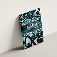 Kia Ora New Zealand Canvas Wall Art Aotearoa Proud Maori Paua Shell Silver Fern LT14 - Polynesian Pride