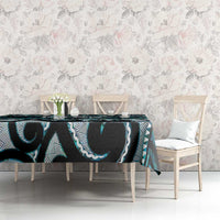 Kia Ora New Zealand Tablecloth Aotearoa Proud Maori Paua Shell Silver Fern LT14 - Polynesian Pride