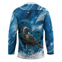 Tui Bird New Zealand Christmas In July Hockey Jersey NZ Aroha Koru Fern Marble Vibes