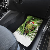 Kakapo New Zealand Christmas In July Car Mats NZ Aroha Koru Fern Marble Vibes