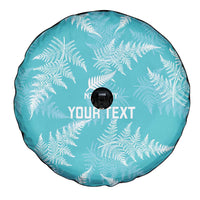 New Zealand Silver Fern Rugby Custom Spare Tire Cover Go Aotearoa Champions Turquoise Version - Polynesian Pride