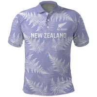 New Zealand Silver Fern Rugby Custom Polo Shirt Go Aotearoa Champions Purple Version - Polynesian Pride