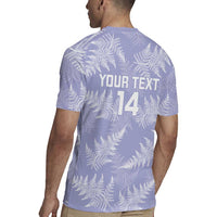 New Zealand Silver Fern Rugby Custom Rugby Jersey Go Aotearoa Champions Purple Version - Polynesian Pride
