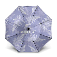 New Zealand Silver Fern Rugby Custom Umbrella Go Aotearoa Champions Purple Version - Polynesian Pride
