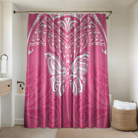 New Zealand Breast Cancer Awareness Bathroom Set Maori Butterfly Pink Ribbon - Polynesian Pride