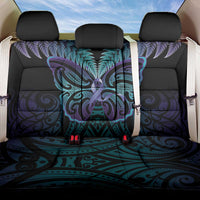 Suicide Prevention New Zealand Back Car Seat Cover Aotearoa Maori Butterfly Mix Silver Fern - Polynesian Pride