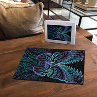 Suicide Prevention New Zealand Puzzle Aotearoa Maori Butterfly Mix Silver Fern LT14 - Polynesian Pride